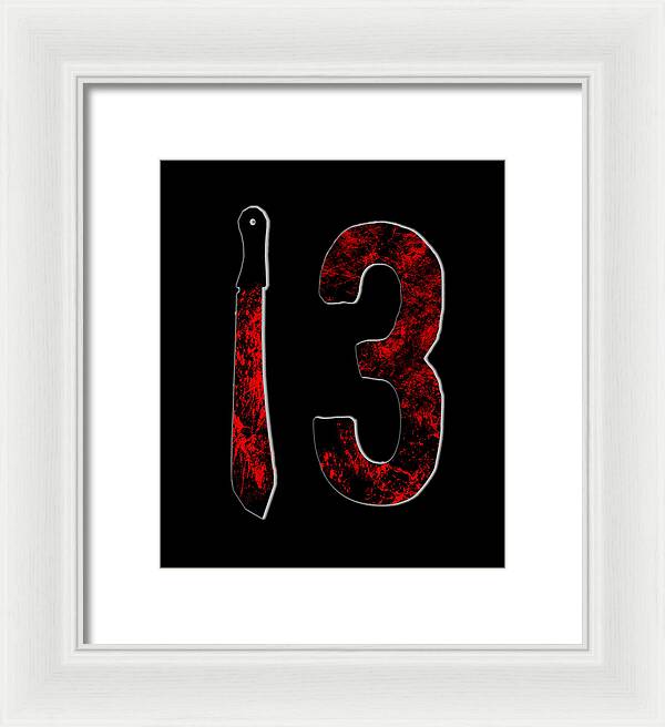 Friday Horror - Framed Print