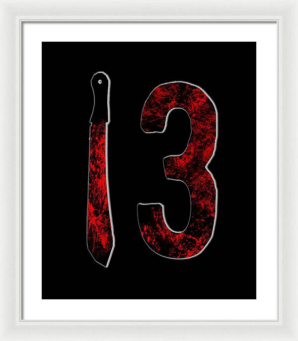 Friday Horror - Framed Print