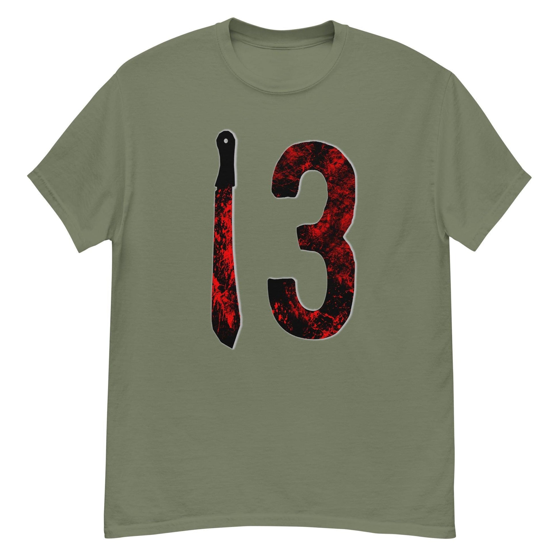 Scar Design T shirt Military Green / S Friday Horror T-shirt