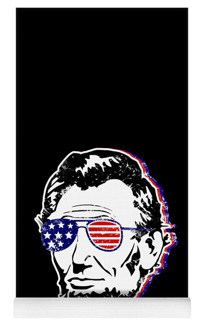 Funny Abe Lincoln Forefather Merica - Yoga Mat