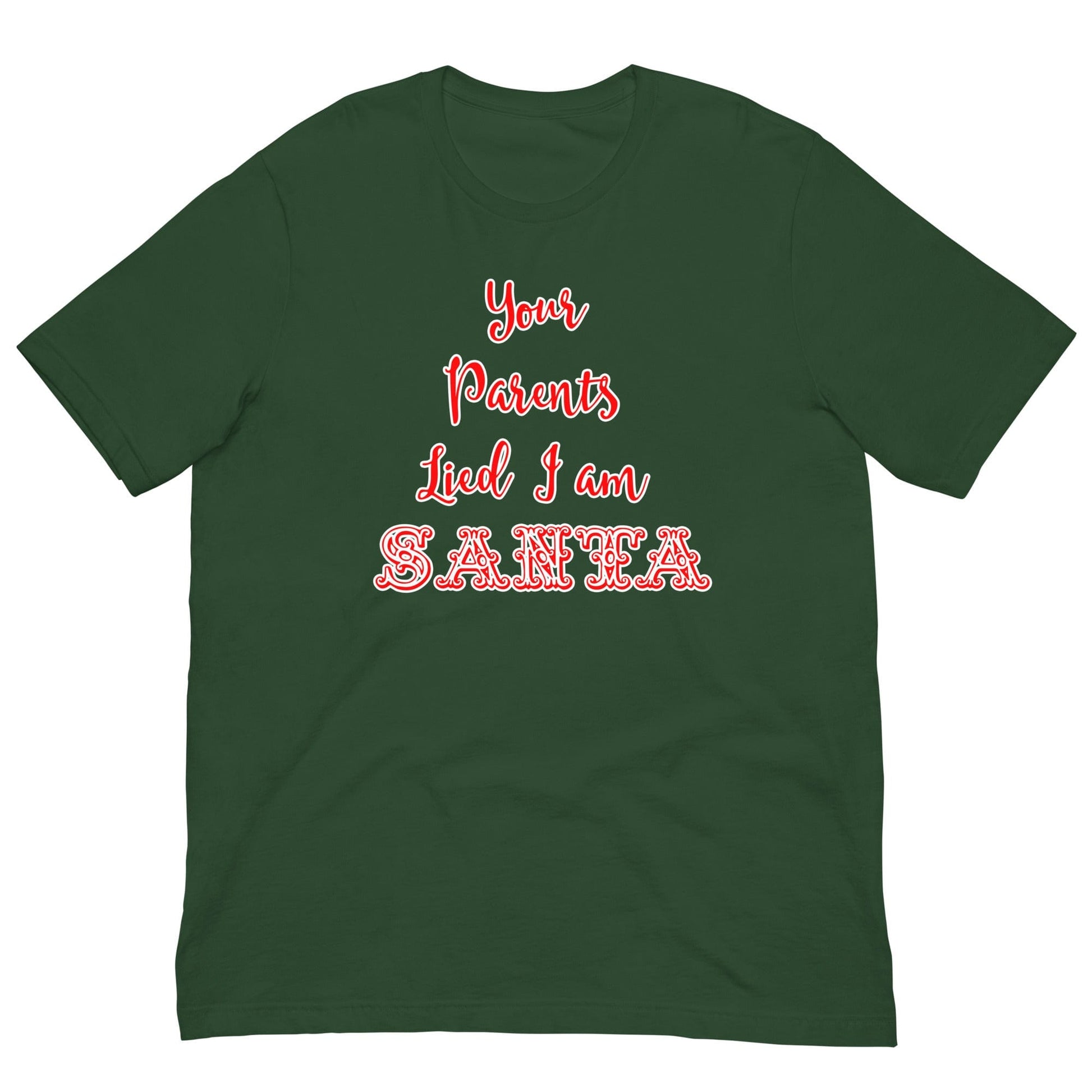 Funny Santa Claus T-shirt Forest / S