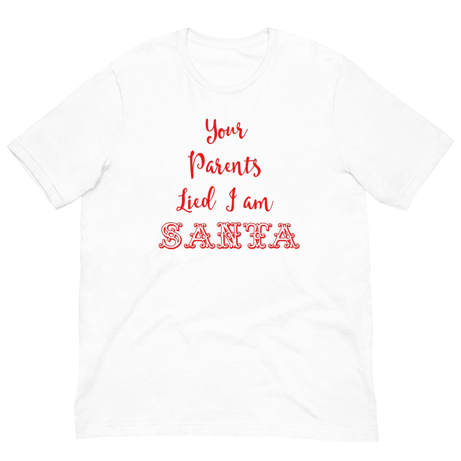 Funny Santa Claus T-shirt White / XS