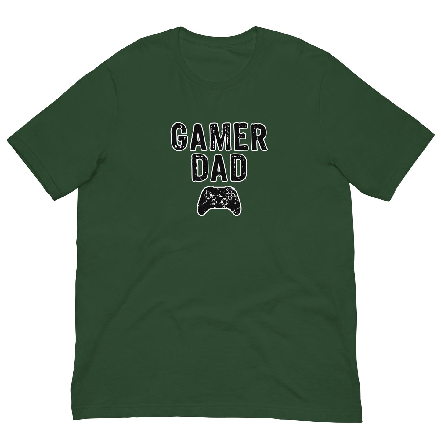 Gamer Dad gaming controller T-shirt Forest / S