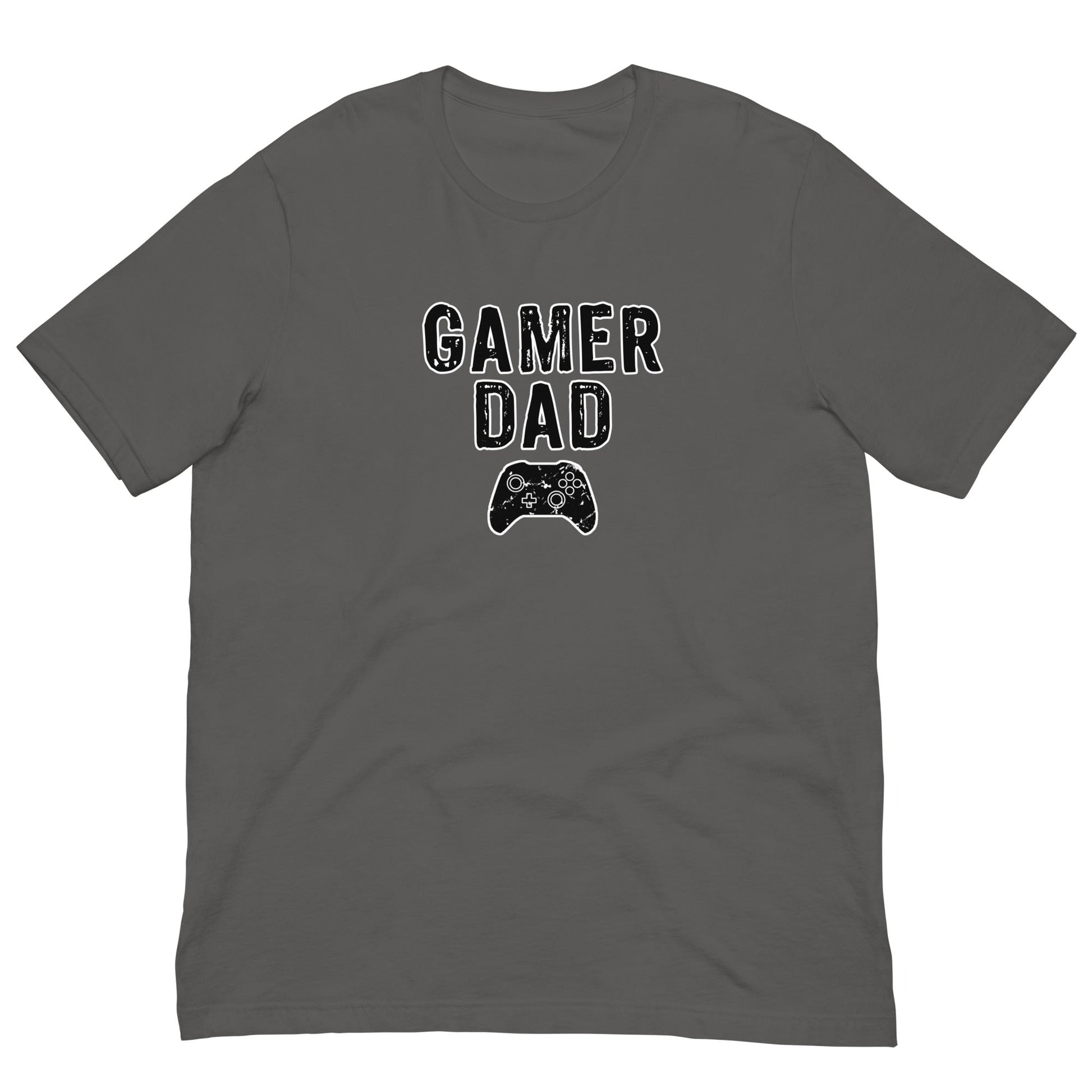 Gamer Dad gaming controller T-shirt Asphalt / S