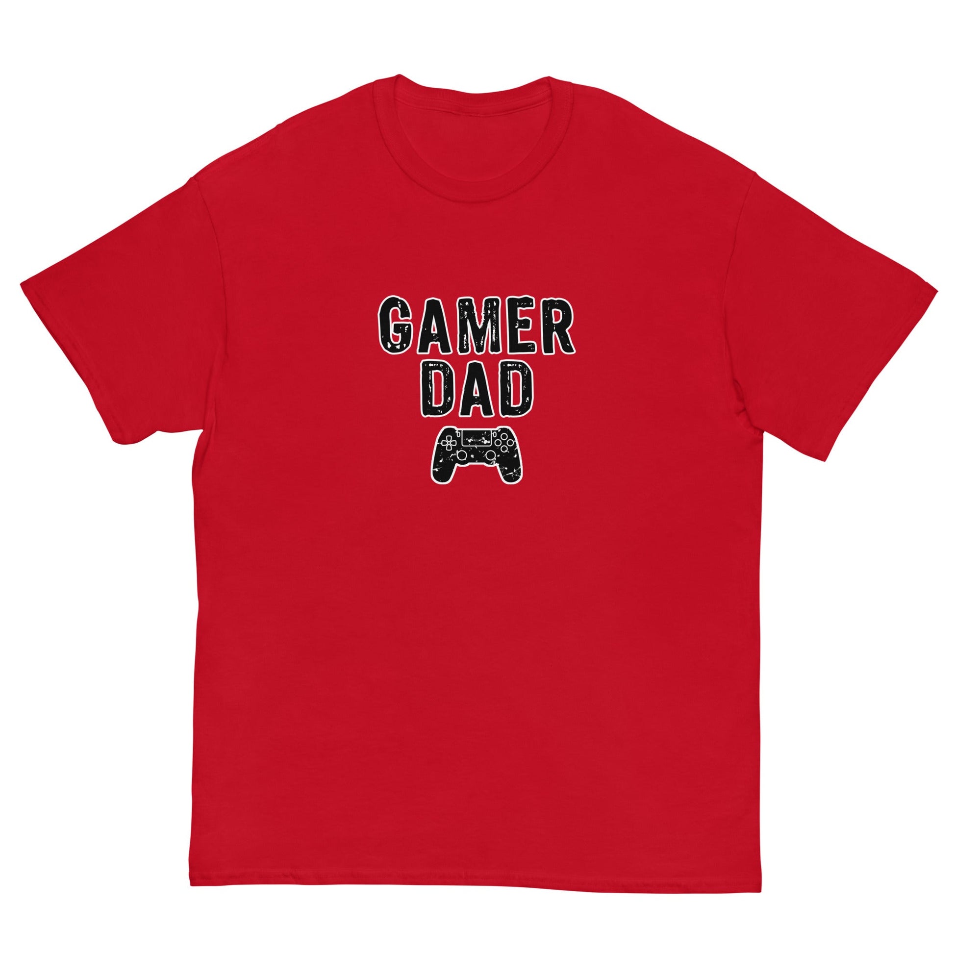 Gamer Dad T-shirt Red / S