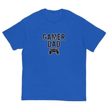 Gamer Dad T-shirt Royal / S