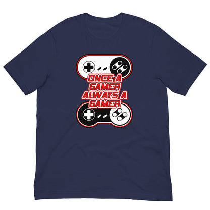 Gamer Forever T-shirt Navy / XS