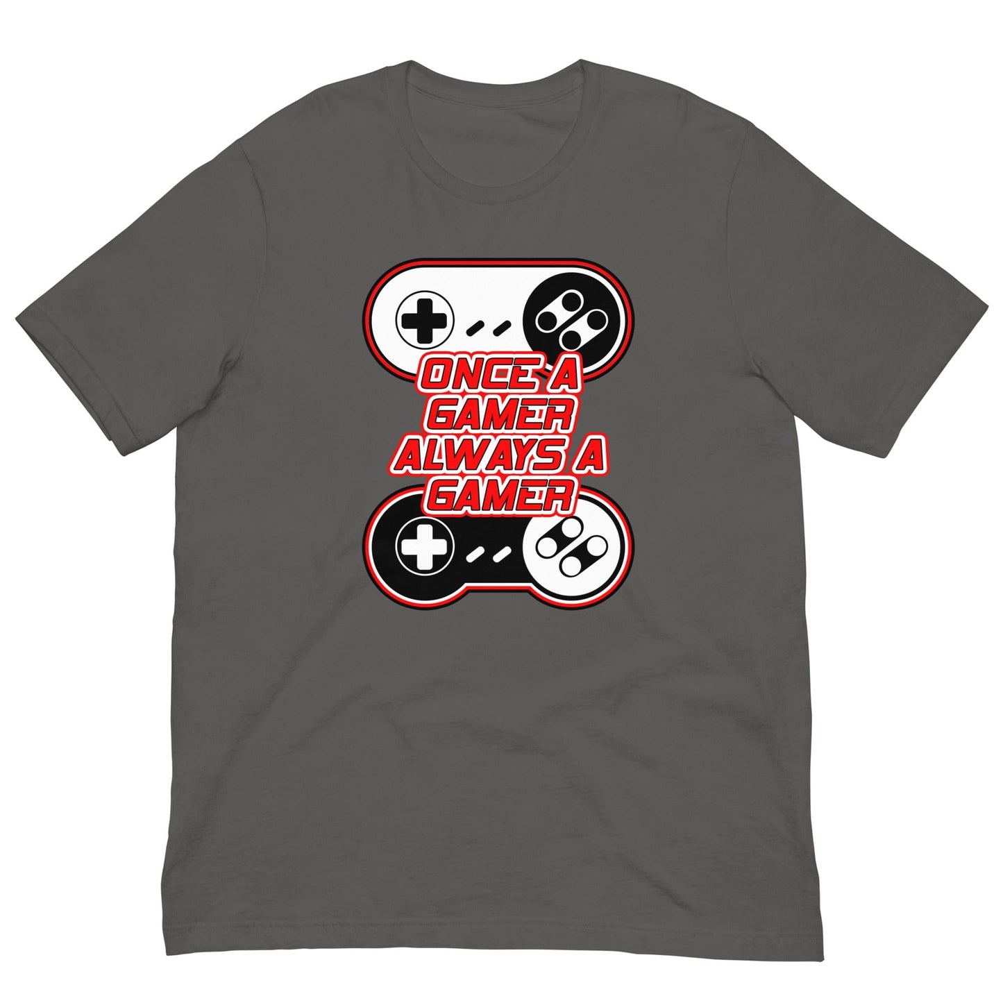 Gamer Forever T-shirt Asphalt / S