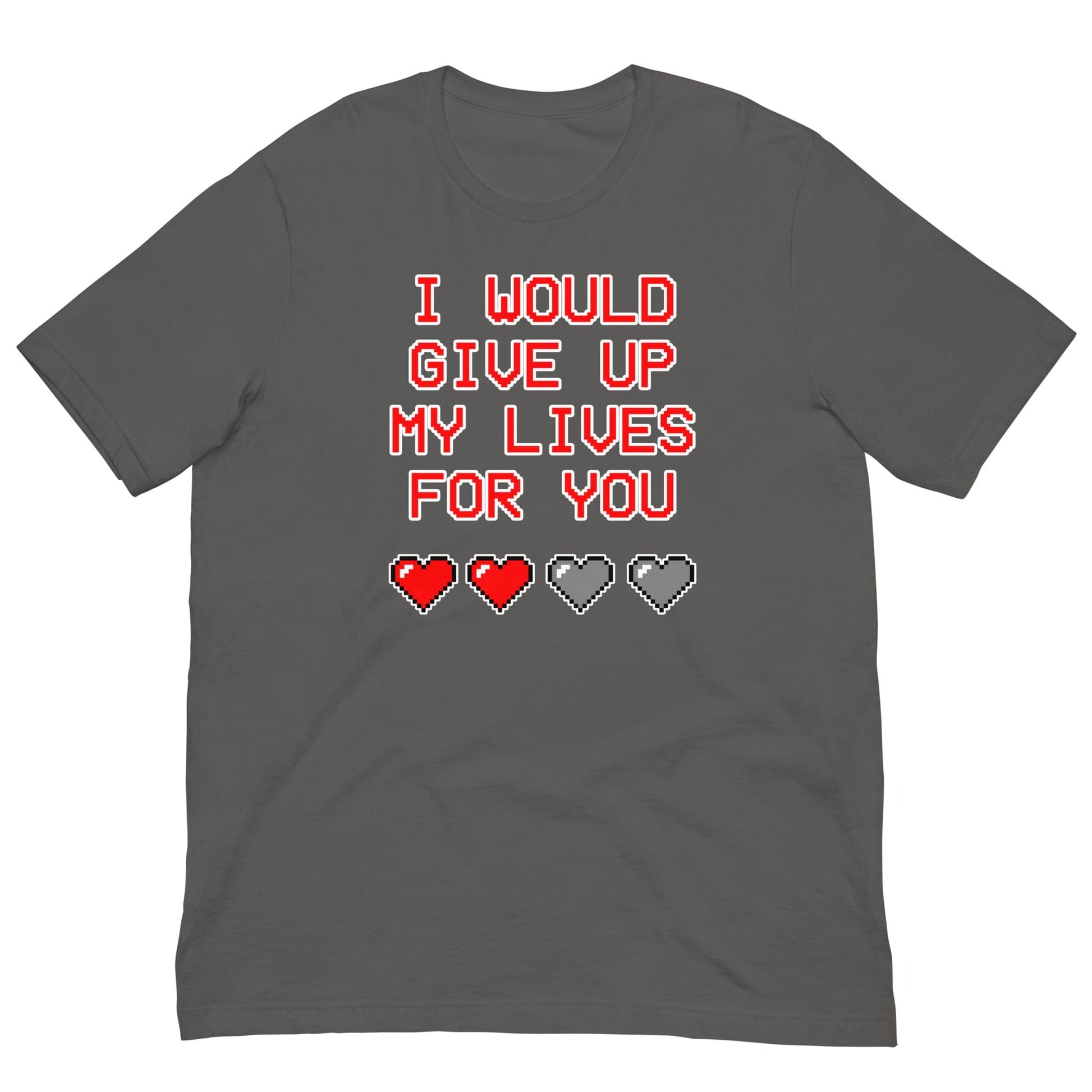 Gamer Love T-shirt Asphalt / S