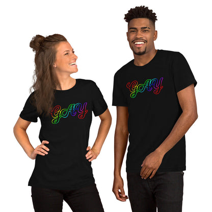 Gay LGBT Pride colors T-shirt