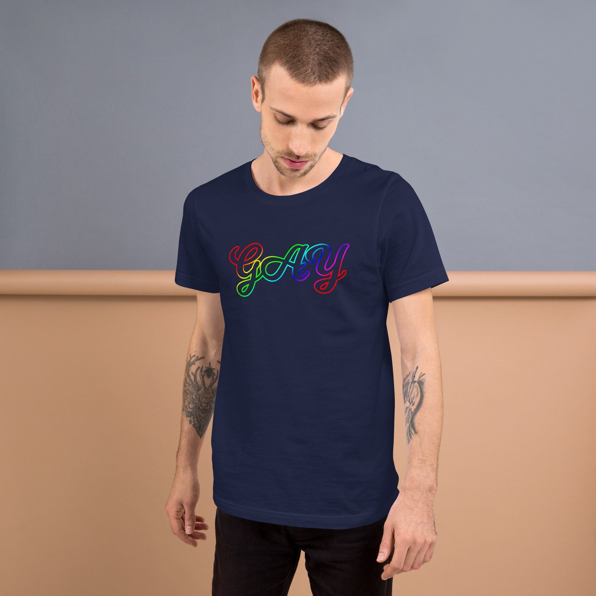 Gay LGBT Pride colors T-shirt