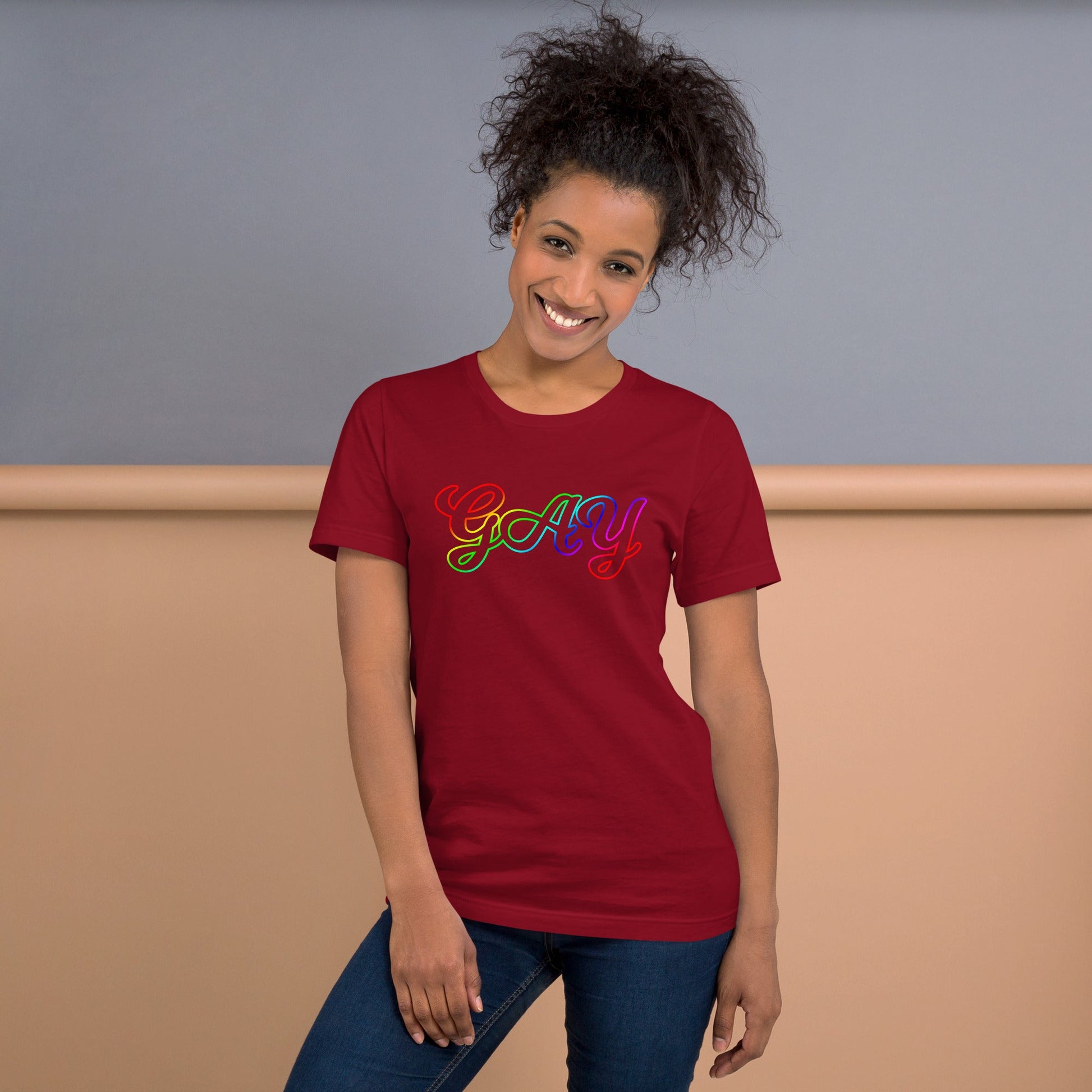 Gay LGBT Pride colors T-shirt