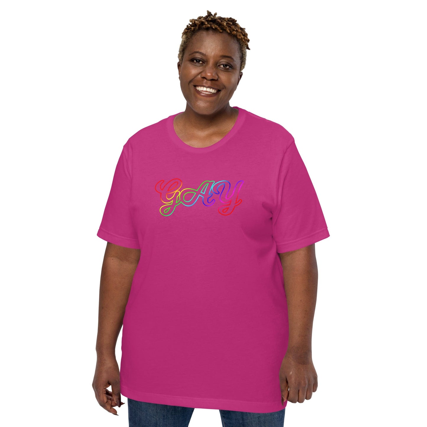 Gay LGBT Pride colors T-shirt