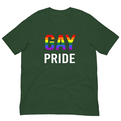 Gay Pride Rainbow Flag T-shirt Forest / S