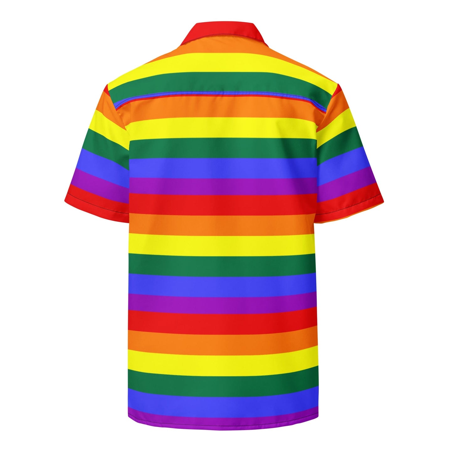 Gay Pride Rainbow Flag Unisex button Shirt