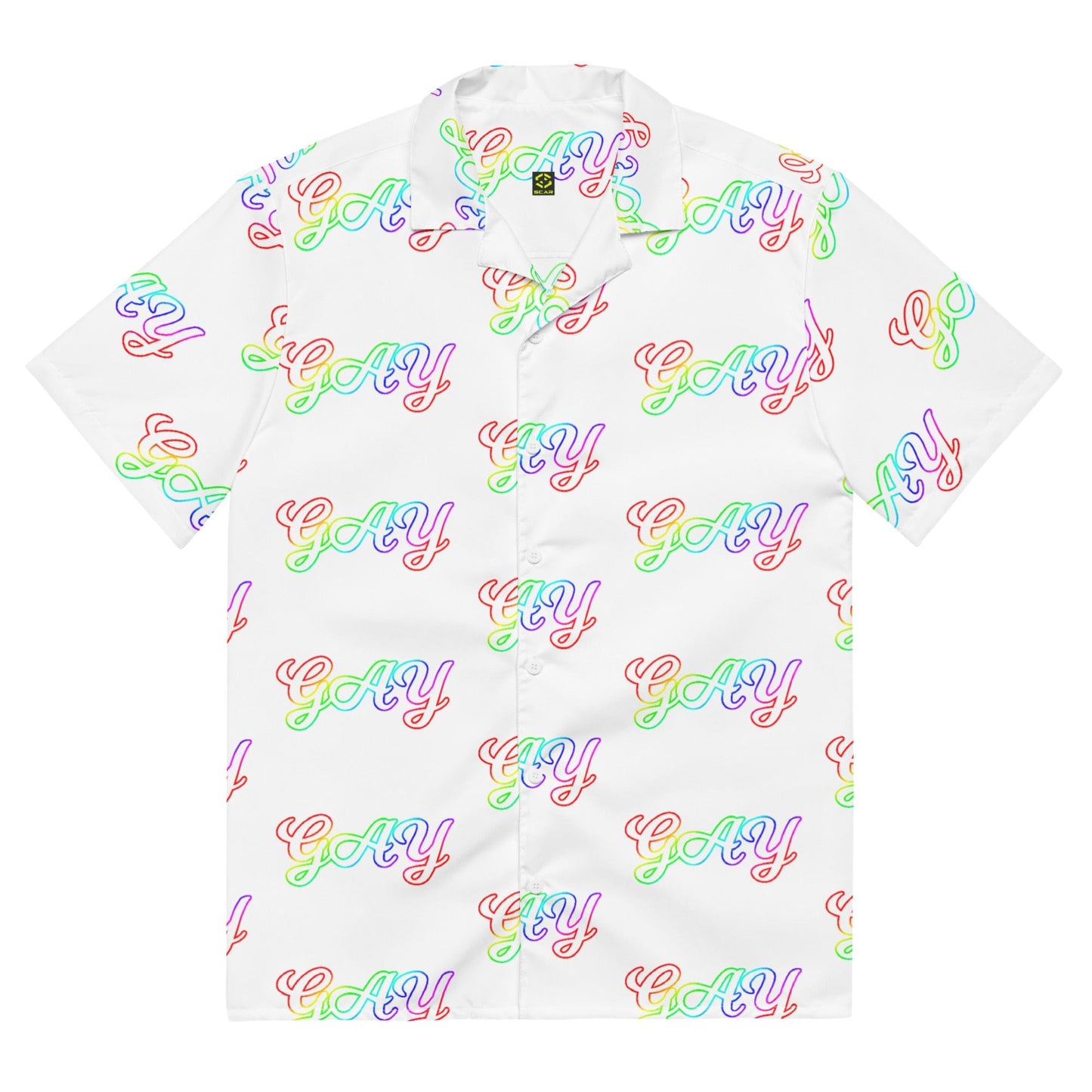 Gay Pride Unisex button Shirt