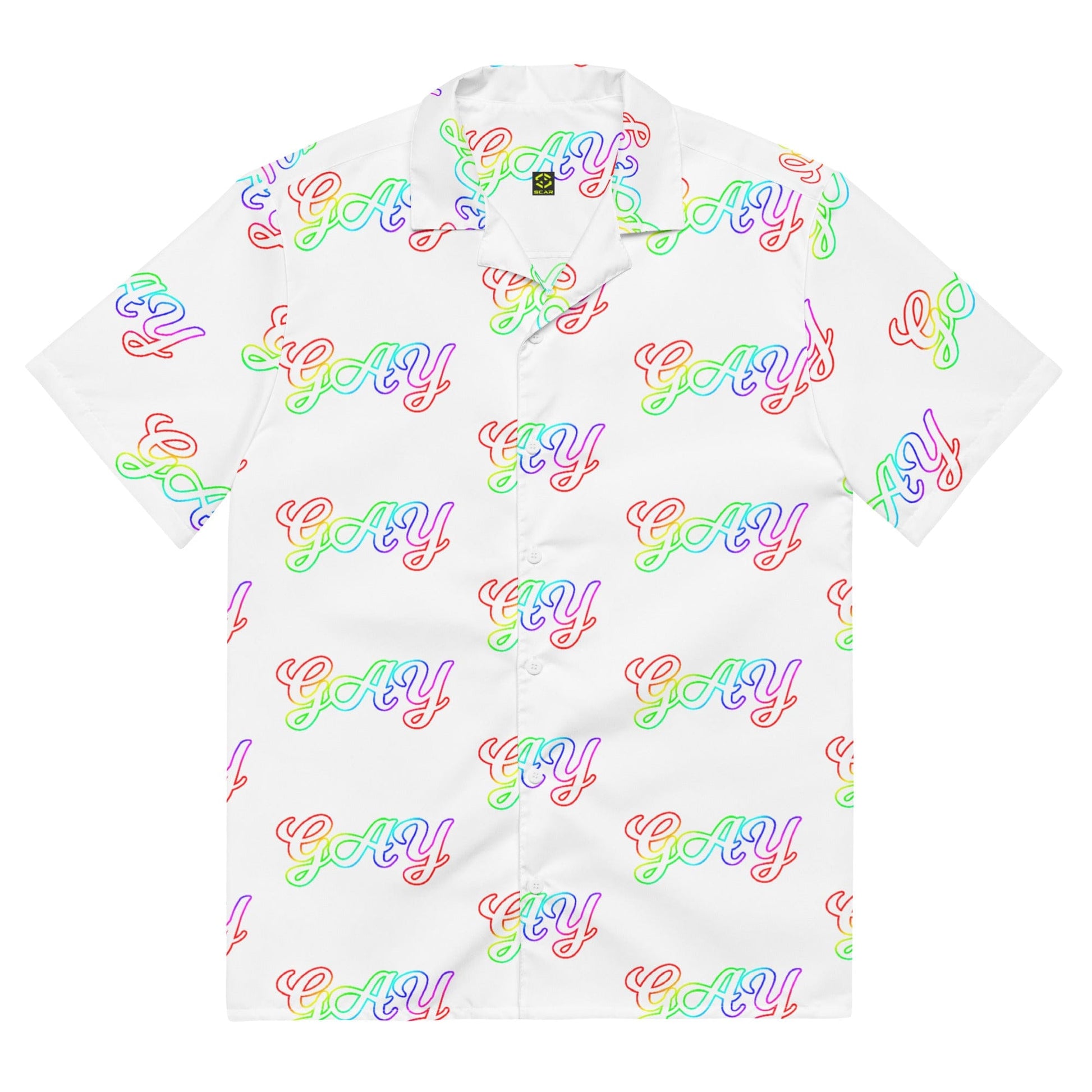 Gay Pride Unisex button Shirt