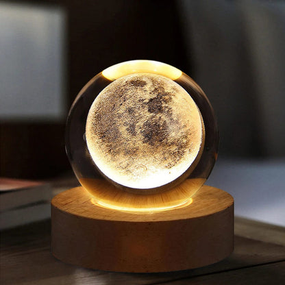 Glowing Planet Galaxy Lamp