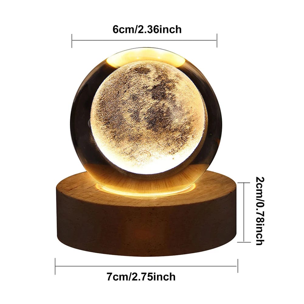 Glowing Planet Galaxy Lamp