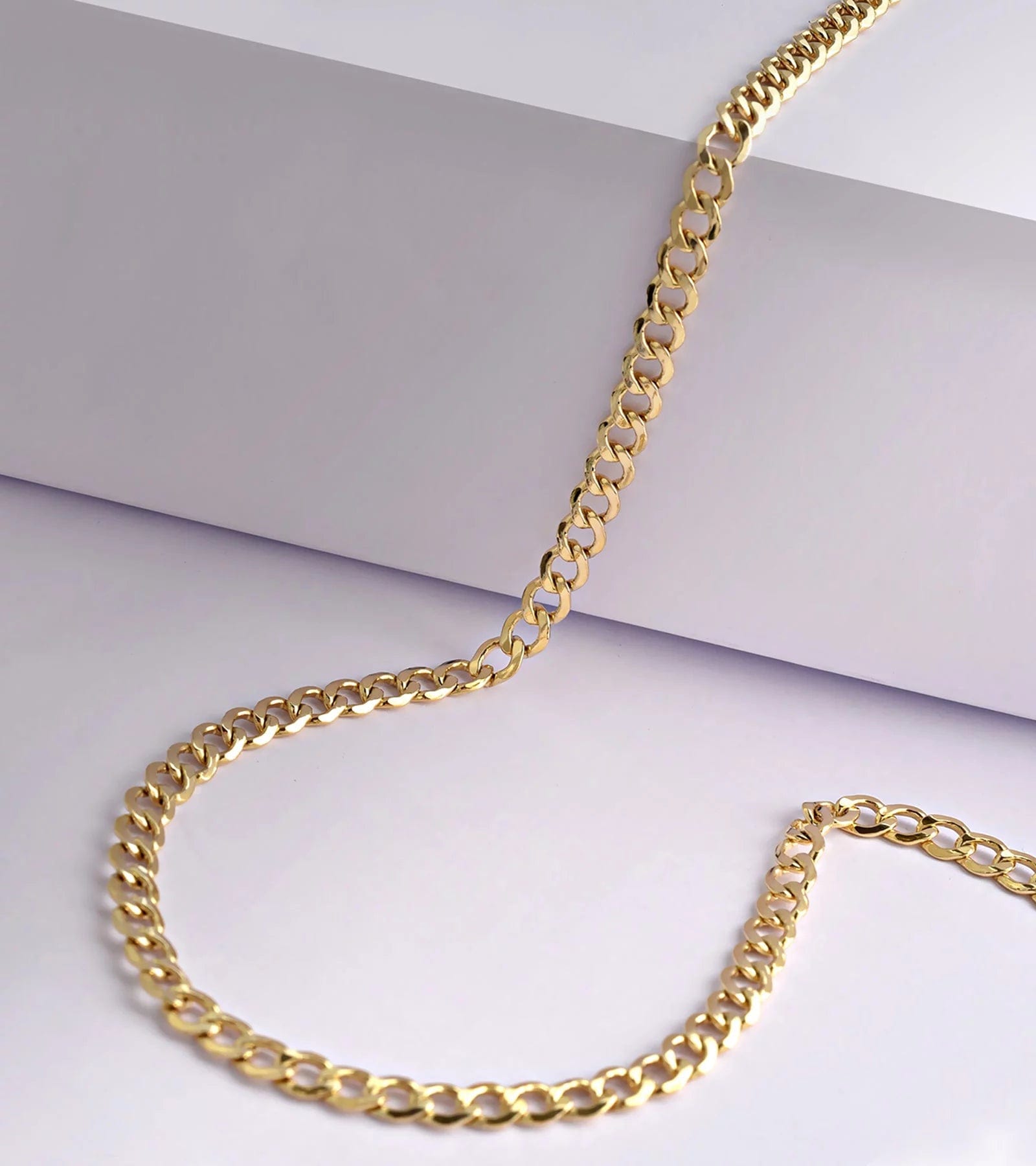 Gold Chain Necklace Collection - 14K Solid Yellow Gold Filled Miami Cuban Curb Link Chain Necklaces for Women and Men with Different Sizes (2.7Mm, 3.6Mm, 4.5Mm, or 5.5Mm) 20 In / 2.7 Mm