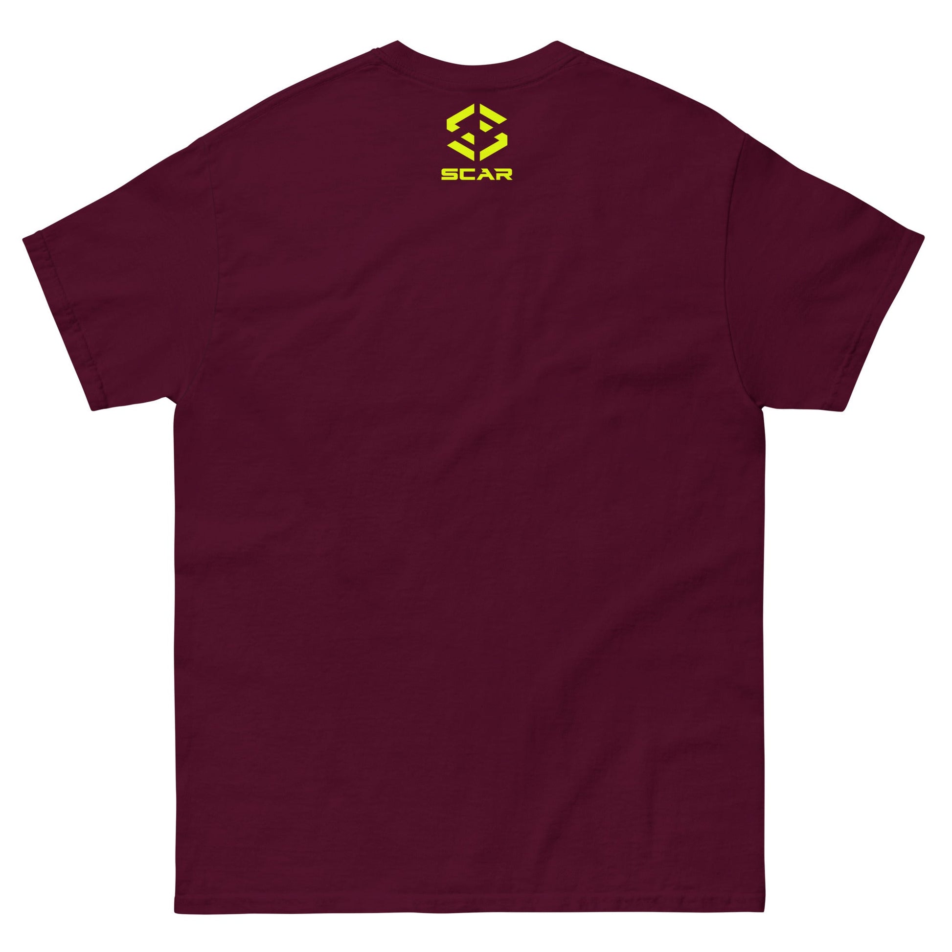 Scar Design T shirt Gold Viking Helmet T-shirt