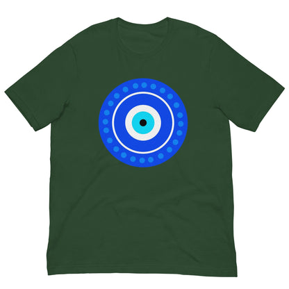 Greek Amulet Evil Eye T-shirt Forest / S