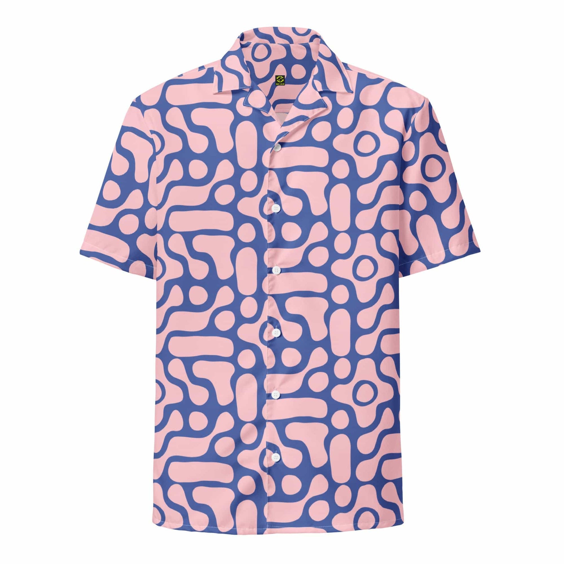 Groovy Pink Unisex button shirt 2XS