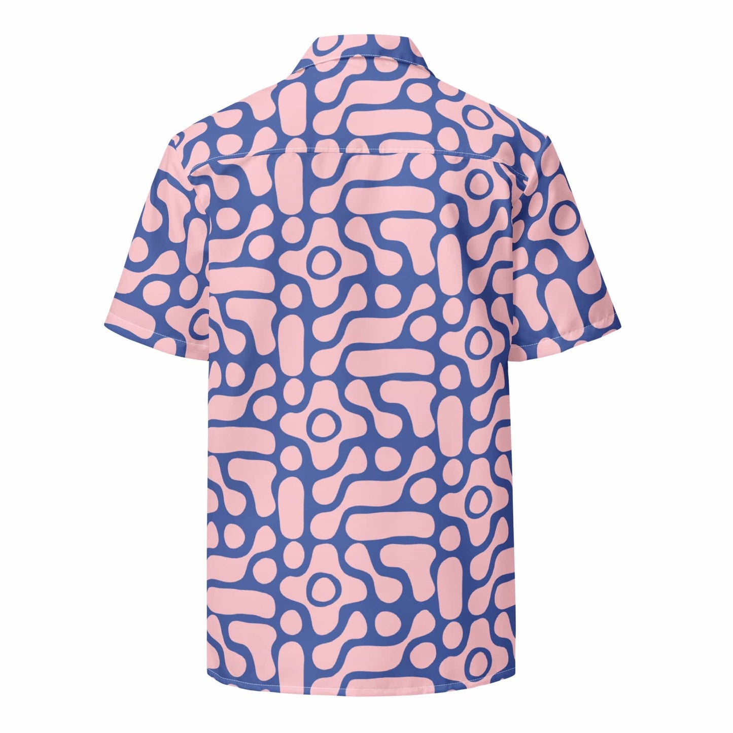 Groovy Pink Unisex button shirt