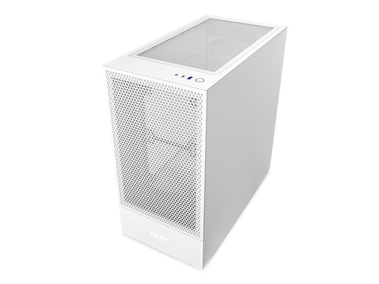 H5 Flow - All White CC-H51FW-01 White SGCC Steel, Tempered Glass ATX, Micro-Atx, Mini-Itx Computer Cases