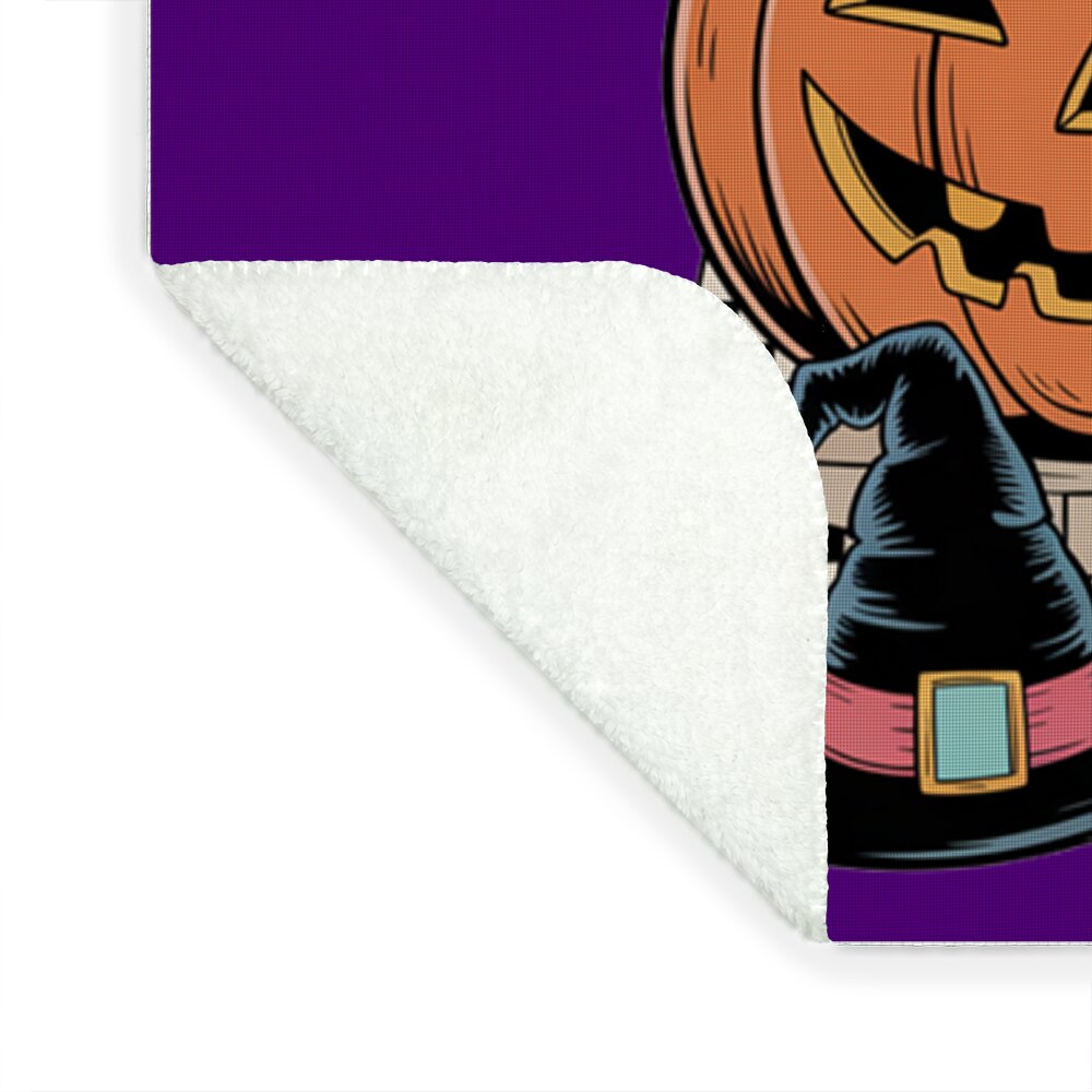 Halloween Town Taxi Stop - Blanket