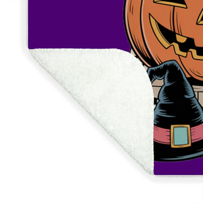 Halloween Town Taxi Stop - Blanket