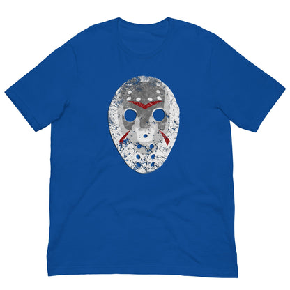 Horror Film Mask T-shirt True Royal / S