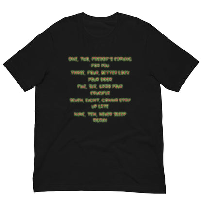 Scar Design Black / XS Horror Lullaby T-shirt