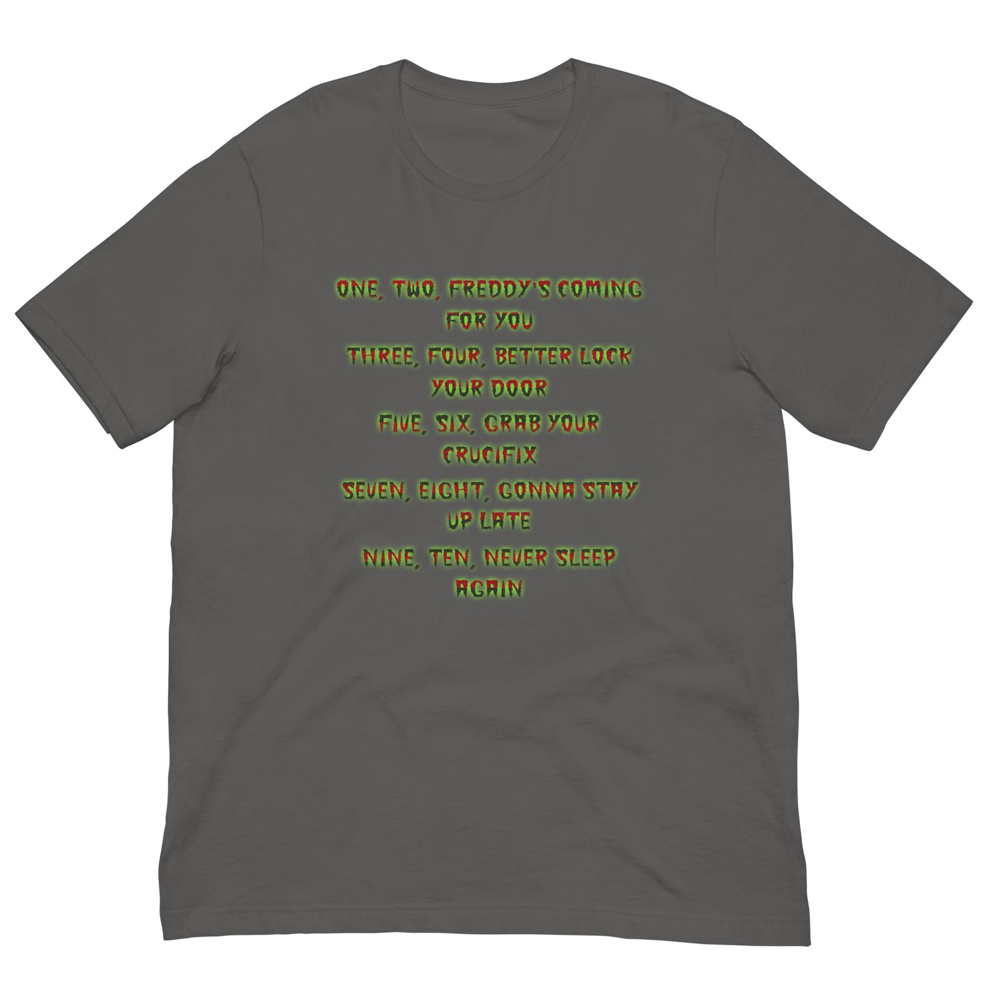 Scar Design Asphalt / S Horror Lullaby T-shirt