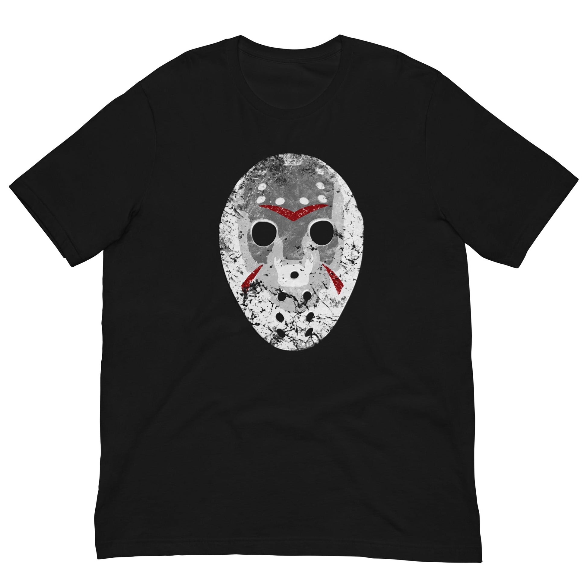 Horror Mask T-shirt Black / XS