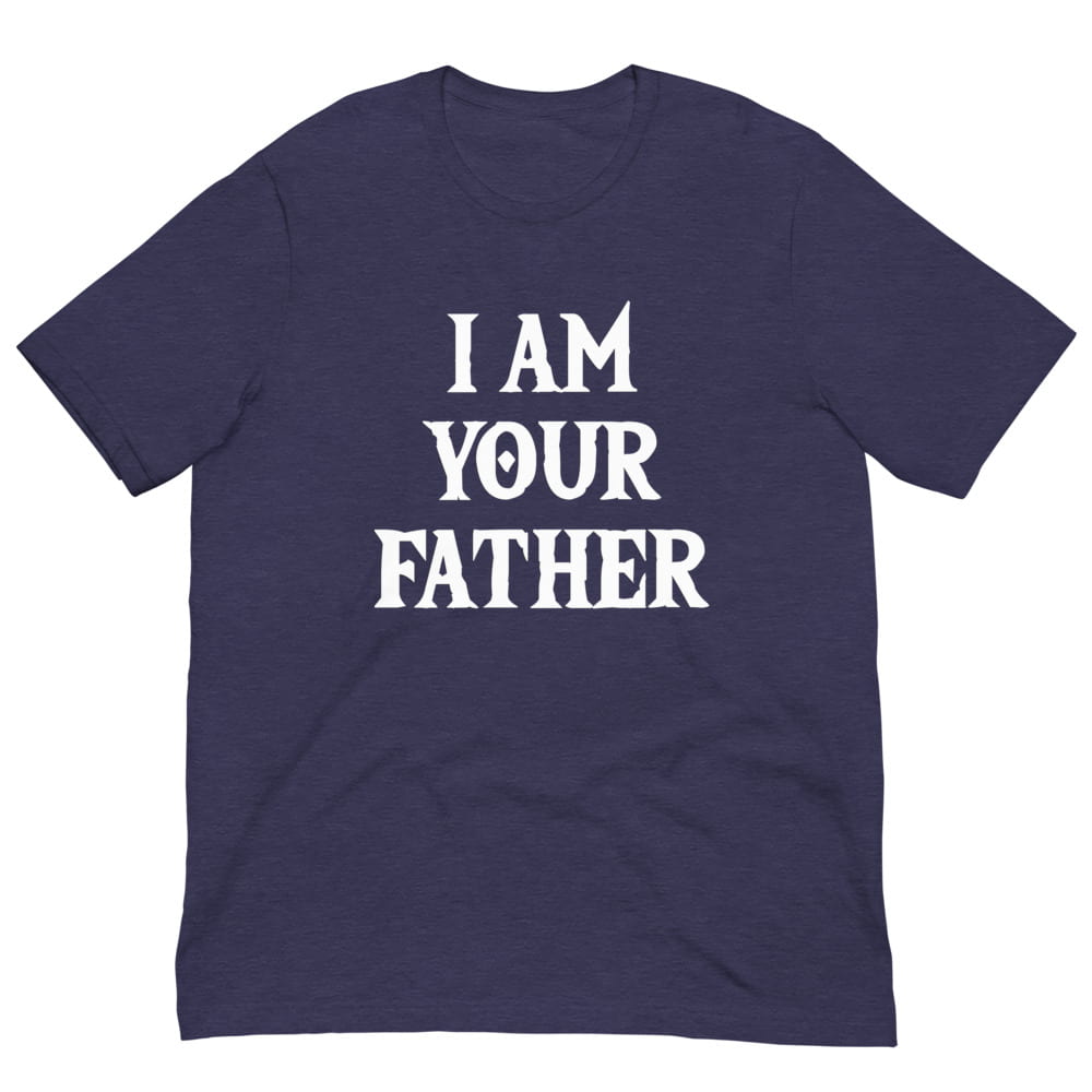 Scar Design T shirt Heather Midnight Navy / XS I am your Father T-shirt