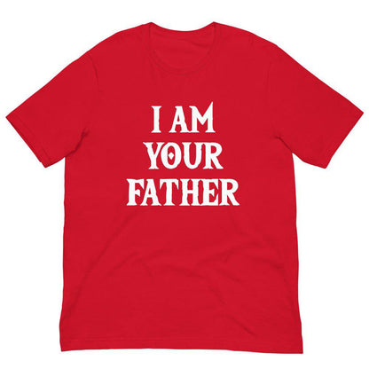 Scar Design T shirt Red / XS I am your Father T-shirt