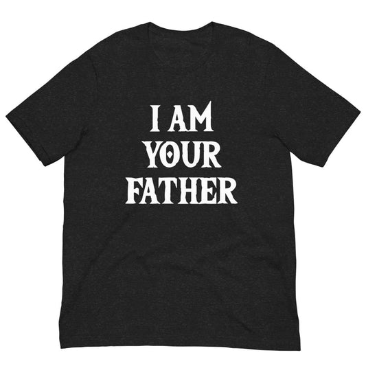 Scar Design T shirt Black Heather / XS I am your Father T-shirt