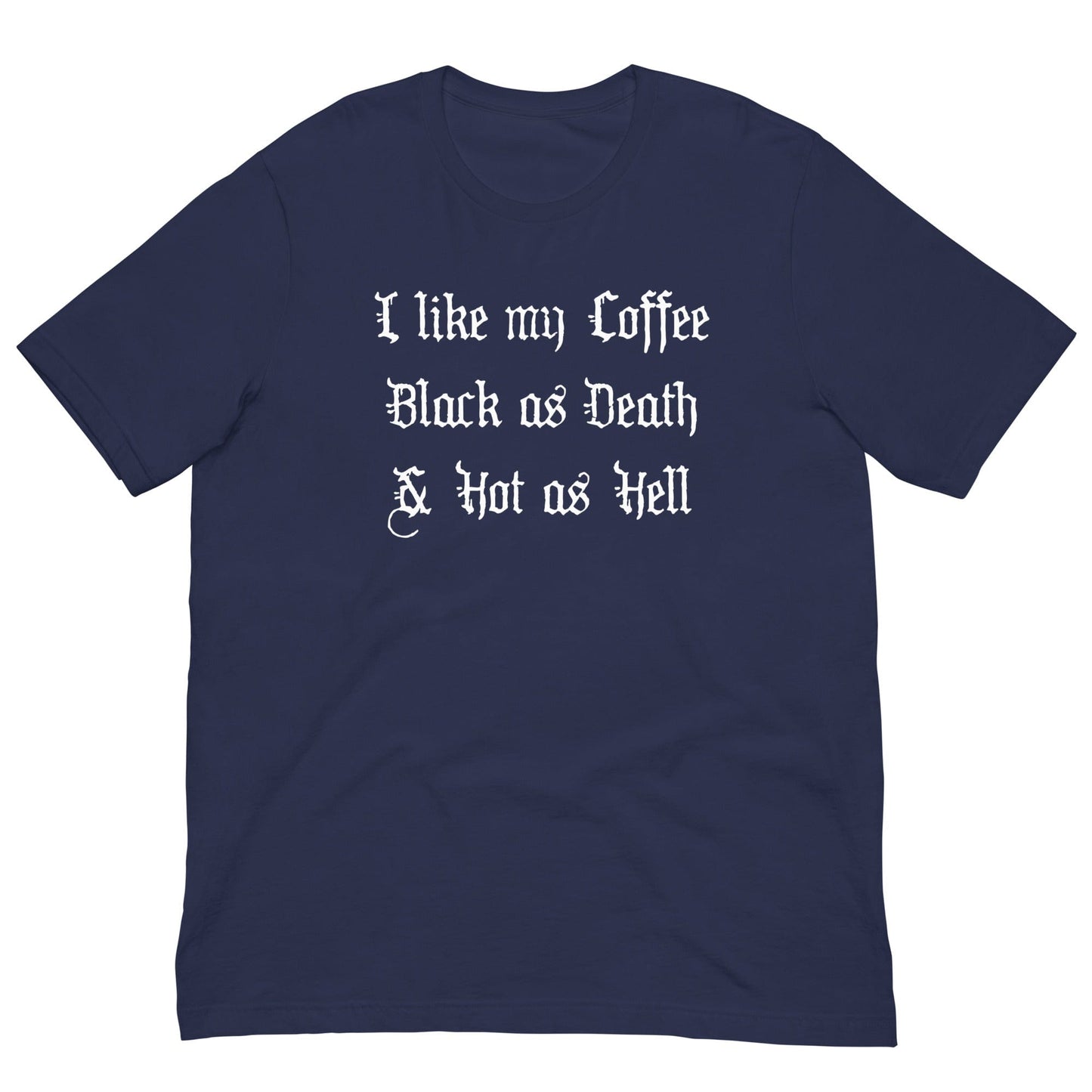 I like my Coffee Black T-shirt Navy / XS