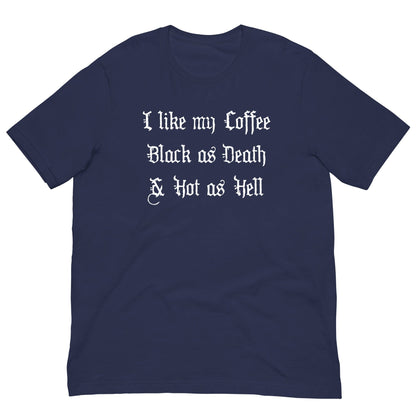 I like my Coffee Black T-shirt Navy / XS