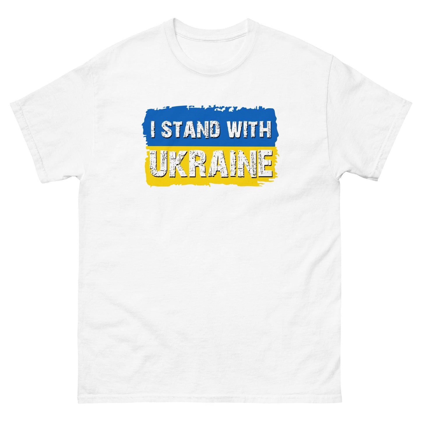 I Stand With Ukraine T-shirt White / S