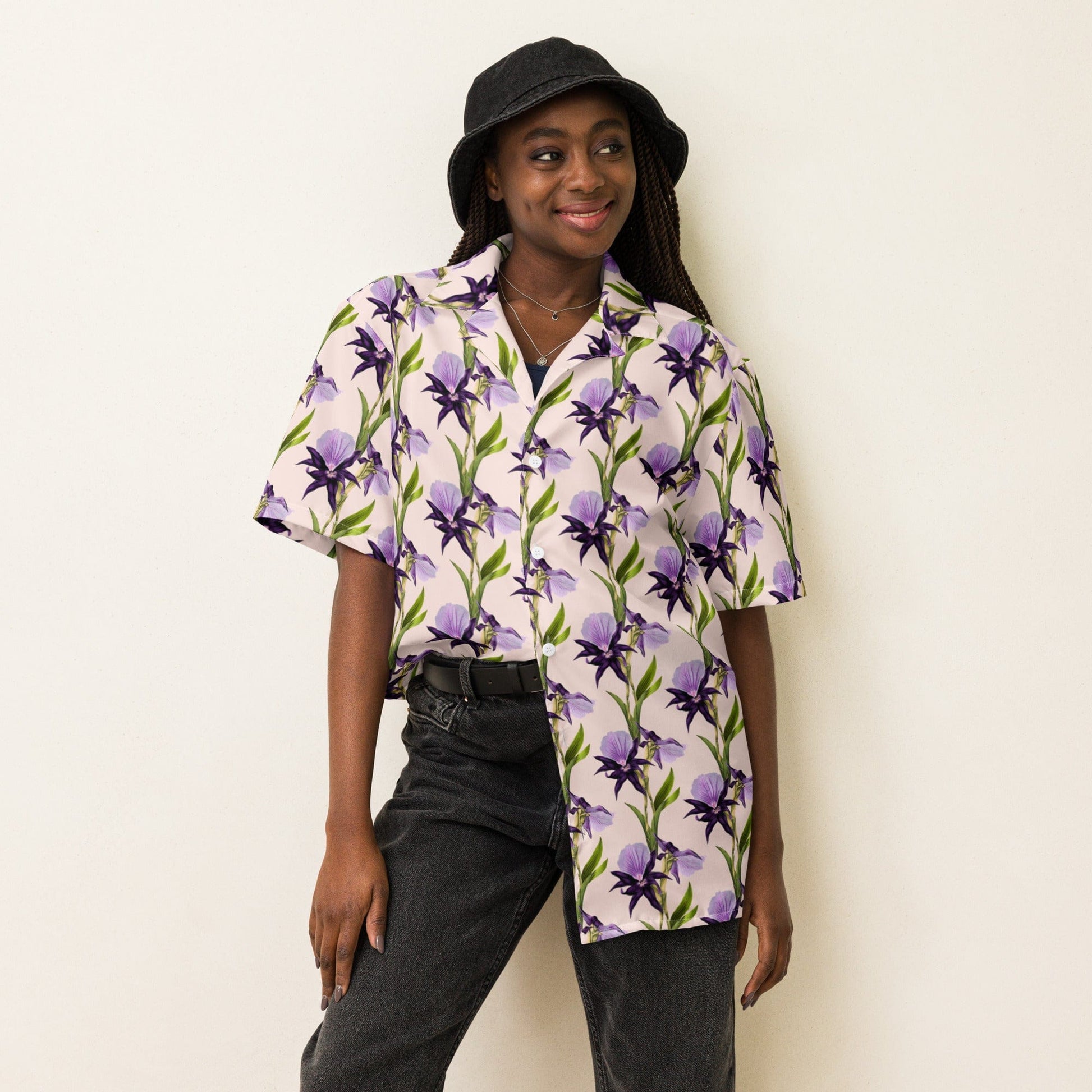 Iris Unisex button Shirt