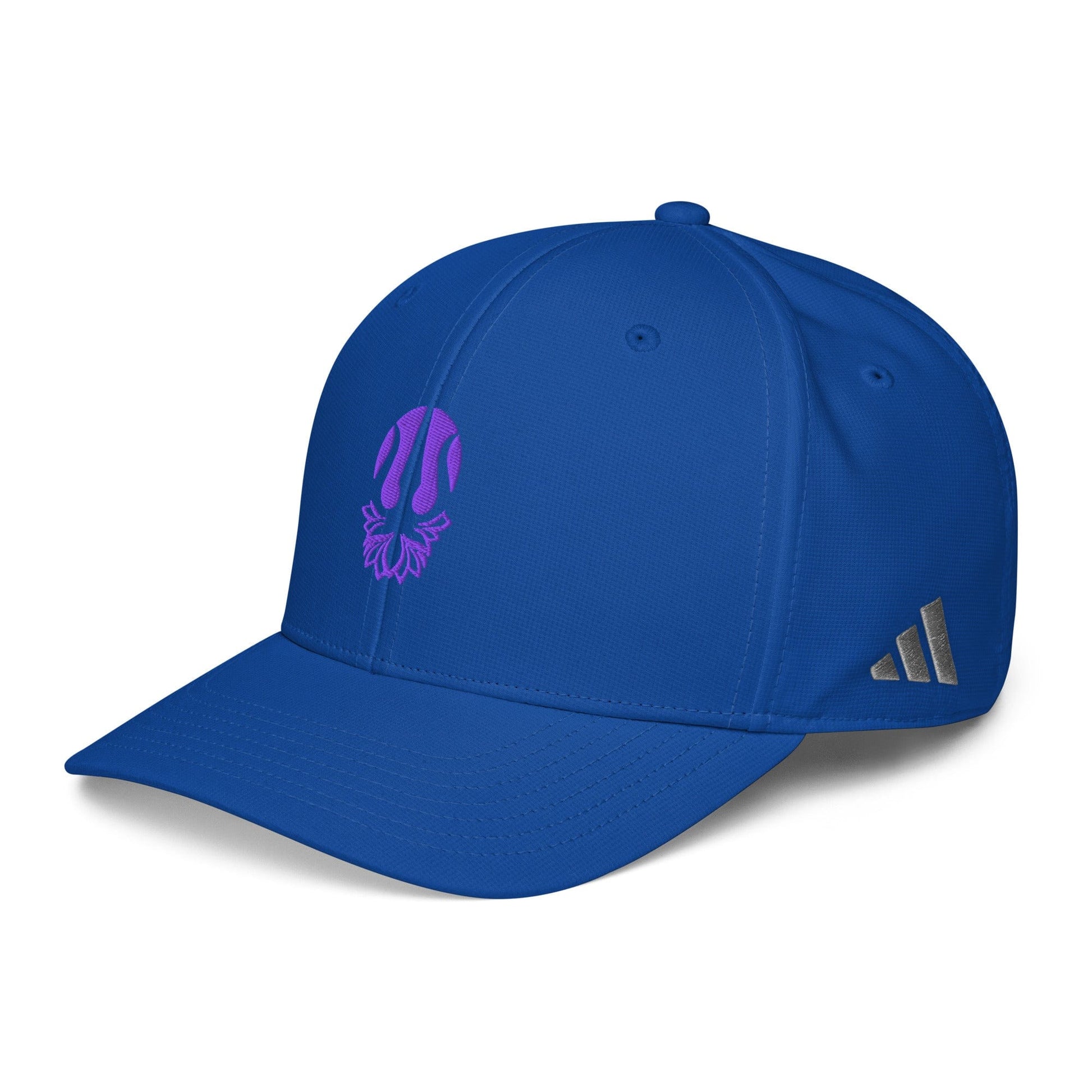 Krishna Trident Yoga Lotus flower Embroidered Adidas performance Cap