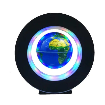 Levitating Magnetic Globe Lamp Lights Blue Globe Light / Us Plug