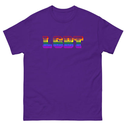 LGBT pRIDE t-SHIRT Purple / S