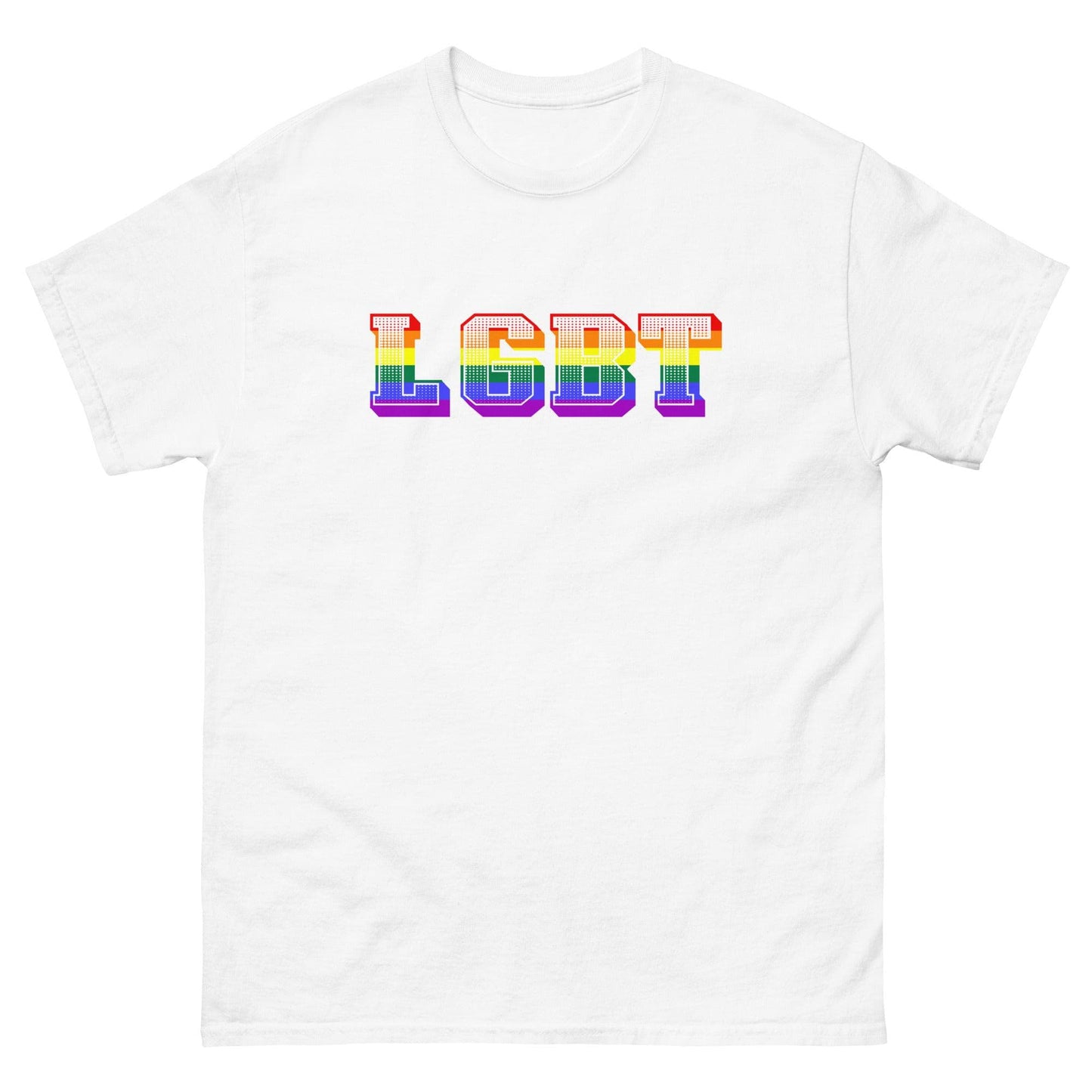 LGBT pRIDE t-SHIRT White / S