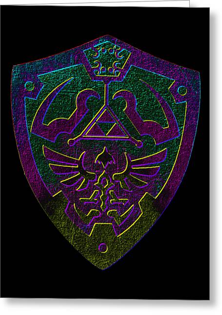 Link shield Gamer Gift - Greeting Card