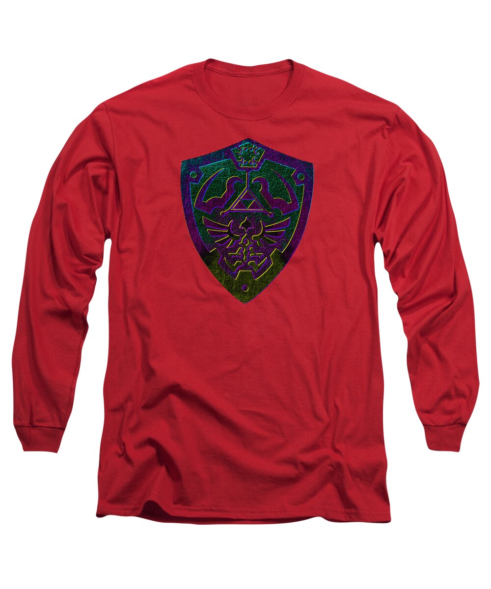 Link shield Gamer Gift - Long Sleeve T-Shirt