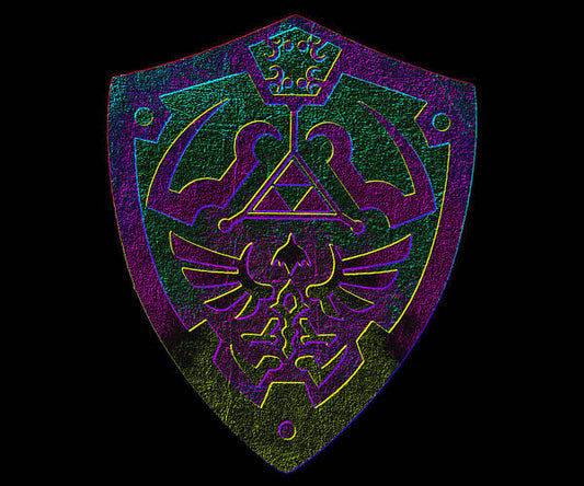 Link shield Gamer Gift - Art Print