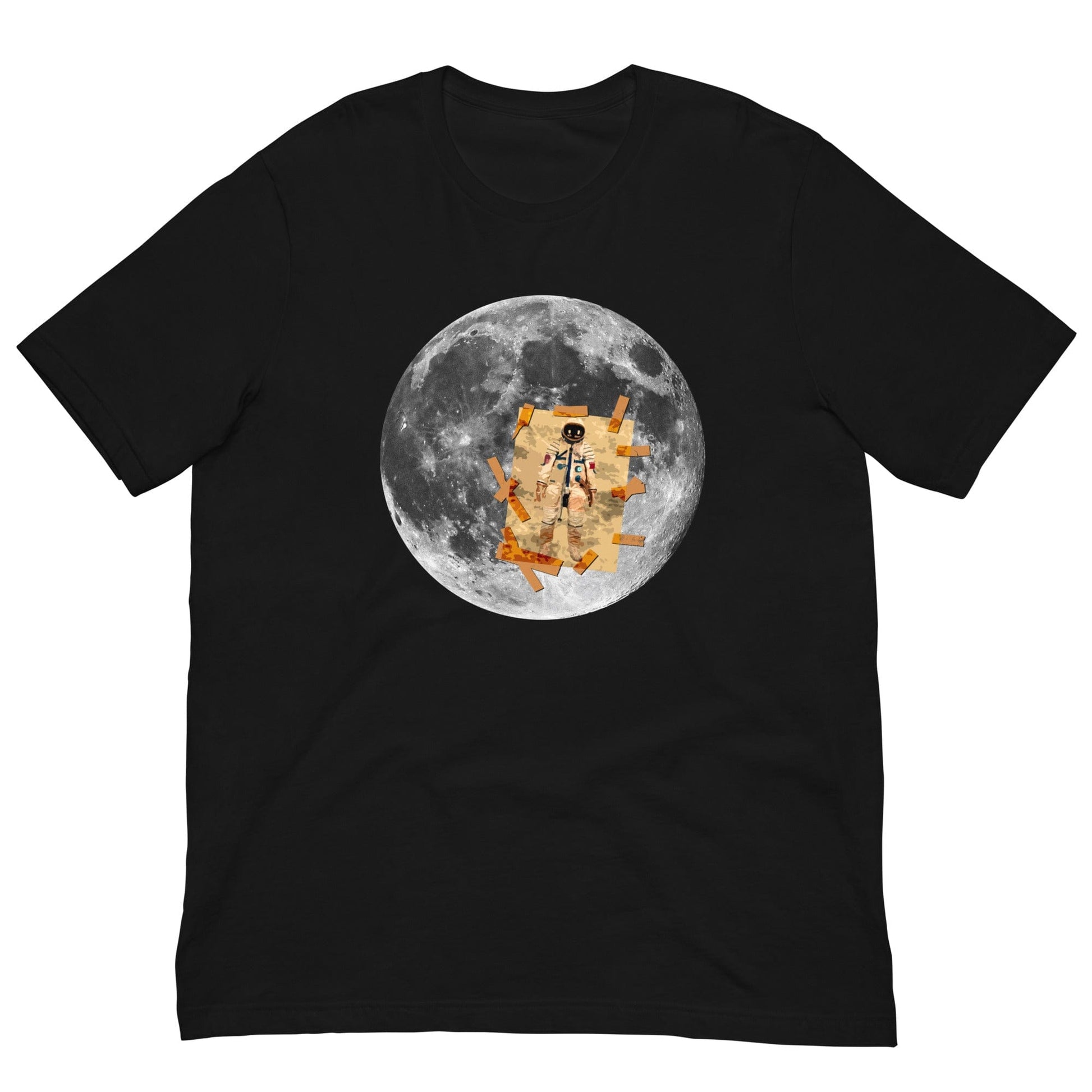 Man on the Moon T-shirt Black / XS